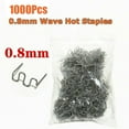 thumbnail image 1 of 1000Pcs 0.8mm Plastic Welding Wave Hot Staples Stapler For Car Bumper Repair, 1 of 10