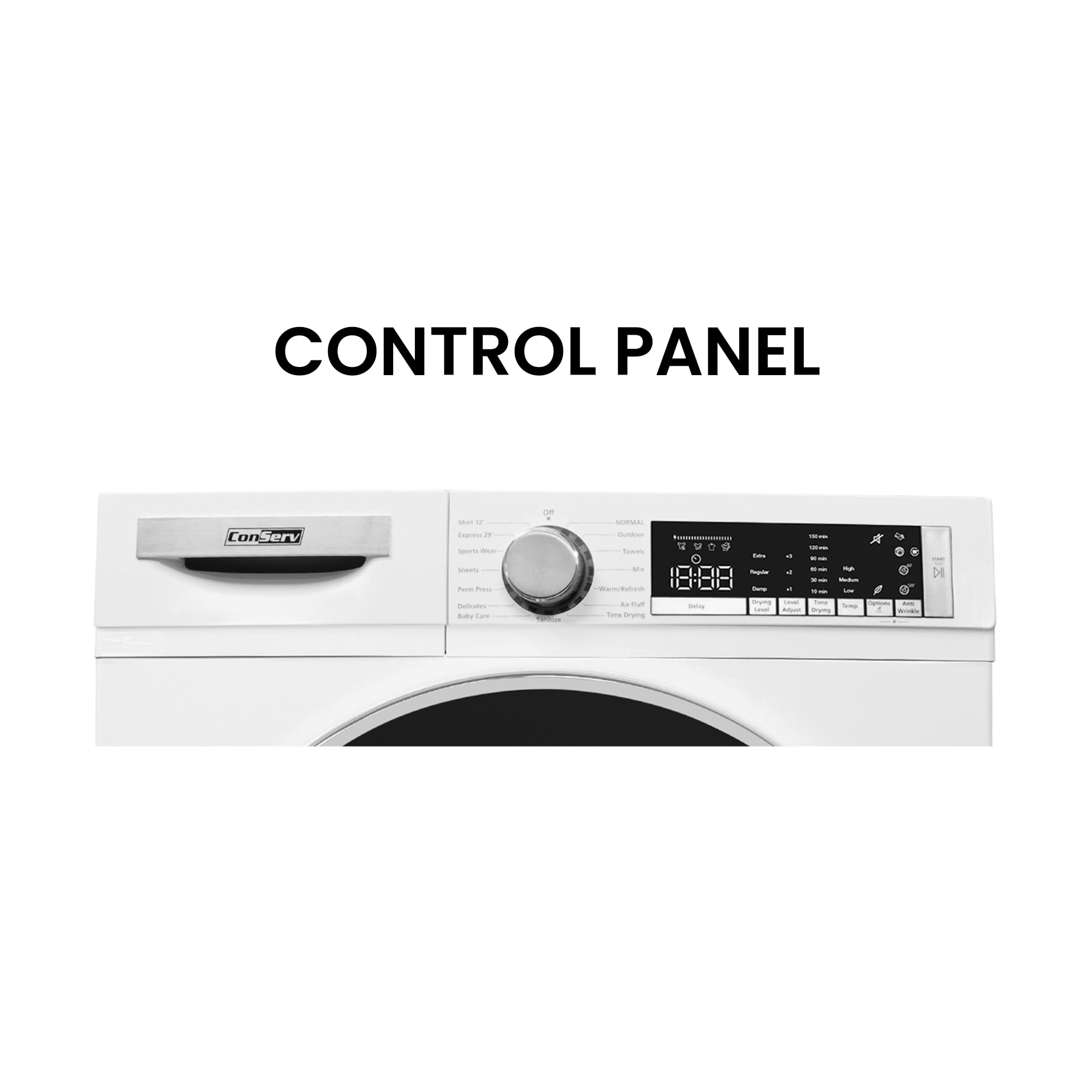 ConServ 240V  Condensor 4 cu.ft  Sani Refresh Dryer Energy Star in White