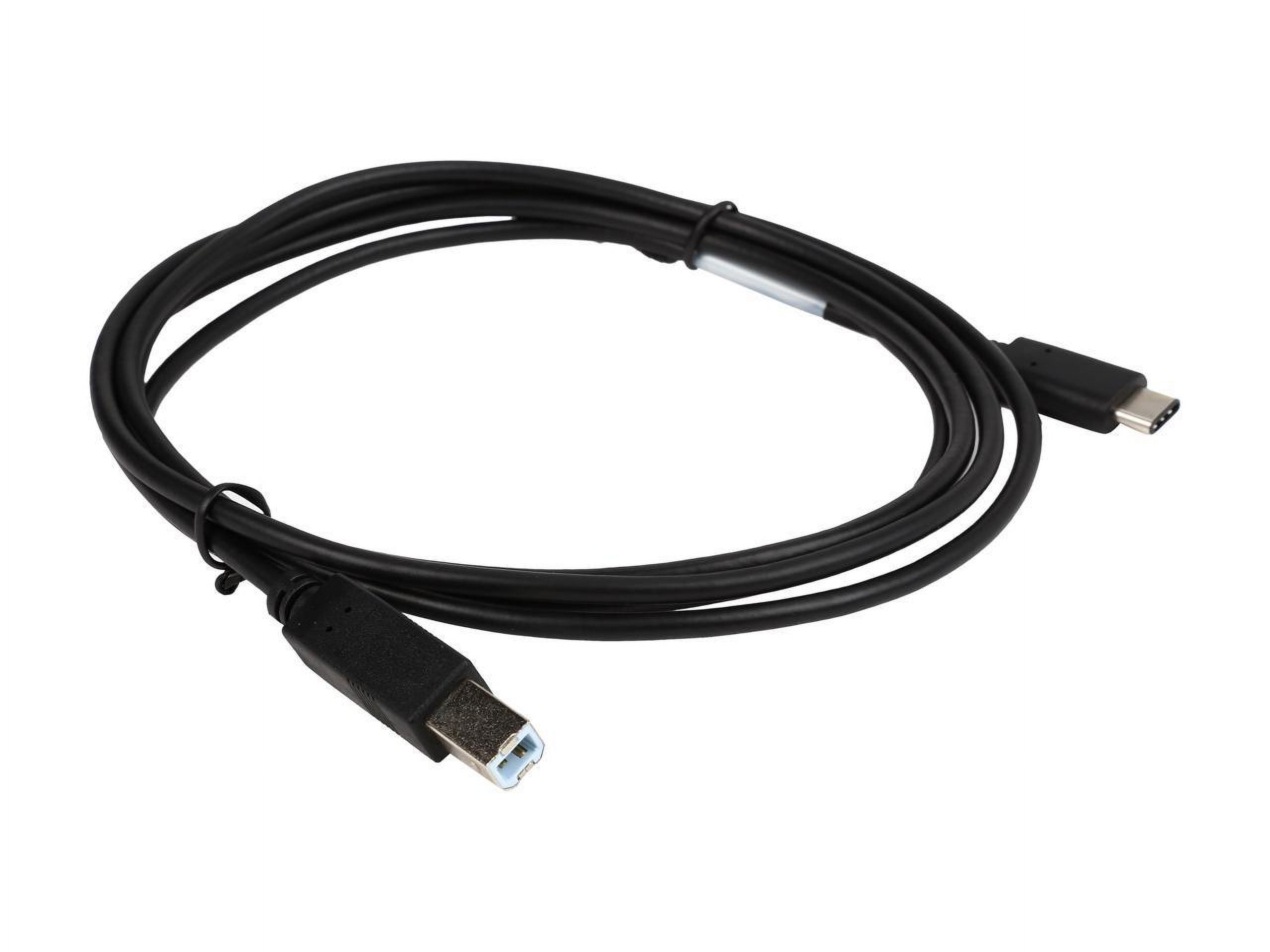 Tripp Lite, U040-006, USB Type-B Male to USB-C Hi-speed Cable, 1, Black