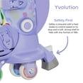 thumbnail image 3 of Yvolution Twista Kids Skates, Adjustable Modes, Kids Size 7J-11J, Purple, One Pair, Unisex, 3 of 10
