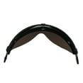 thumbnail image 1 of Scienceny Cascos de motocicleta 3/4 Face 3 Snap Flip Up Visor para lente Accesorios para motos Marrón, 1 of 5