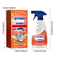 thumbnail image 3 of 120ml Kitchen Range Hood Cleaner Spray, Powerful Grease Stain Remover for Cooktop and Kitchen Surfaces, 3 of 9
