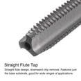 thumbnail image 3 of Uxcell M7 x 1 H2 Straight Flute Thread Tap 6mm Drill Bit Set High Speed Steel, 3 of 6