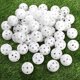 thumbnail image 1 of Pelotas de práctica de golf Faswin, paquete de 100 unidades, 41 mm, huecas, flujo de aire, color blanco, 1 of 7