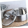 thumbnail image 2 of Pot Electric Hotpot Stainless Steel Induction Cooker Compatible 22.4x14 Cm Safe Cooking, 2 of 2
