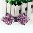 thumbnail image 2 of Men's Pre-Tied Sequin Bow Tie, Adjustable Glitter Bowtie, Wedding Party Accessories, Formal Event Bow Tie, Clip-On Sparkly Bowtie, Prom Night Bow Tie, Elegant Evening Wear - Hot Pink, 2 of 4