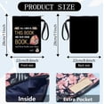 thumbnail image 2 of Fundas protectoras para libros de tela lavables con cremallera y bolsillo adicional., 2 of 6
