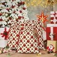 thumbnail image 6 of KLL Fruit Apples for Christmas Gift Bag,Holiday Bags for Gifts Christmas Bags & Drawstring Gift Pouch Reusable Holiday Gift Bags & Party Favor Bags (1 PCS)-, 6 of 9