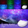 thumbnail image 3 of Projection Lamp Night Lights Marine Projection Lamp With Remote Control Battery Not Included White, 3 of 8