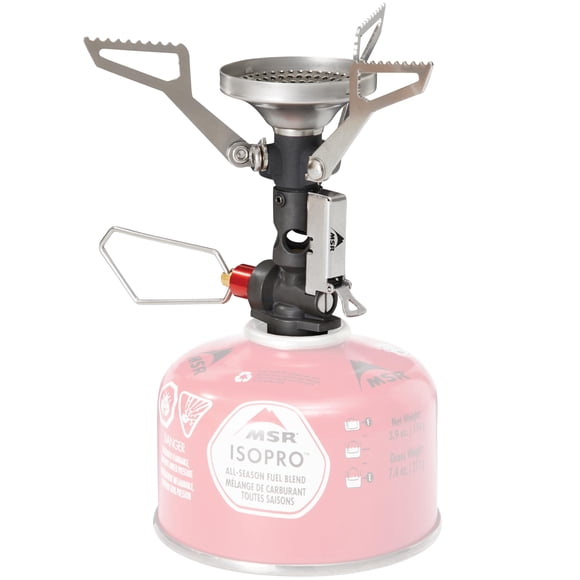 Cocina de camping MSR PocketRocket Deluxe ultraligera de encendido por presión