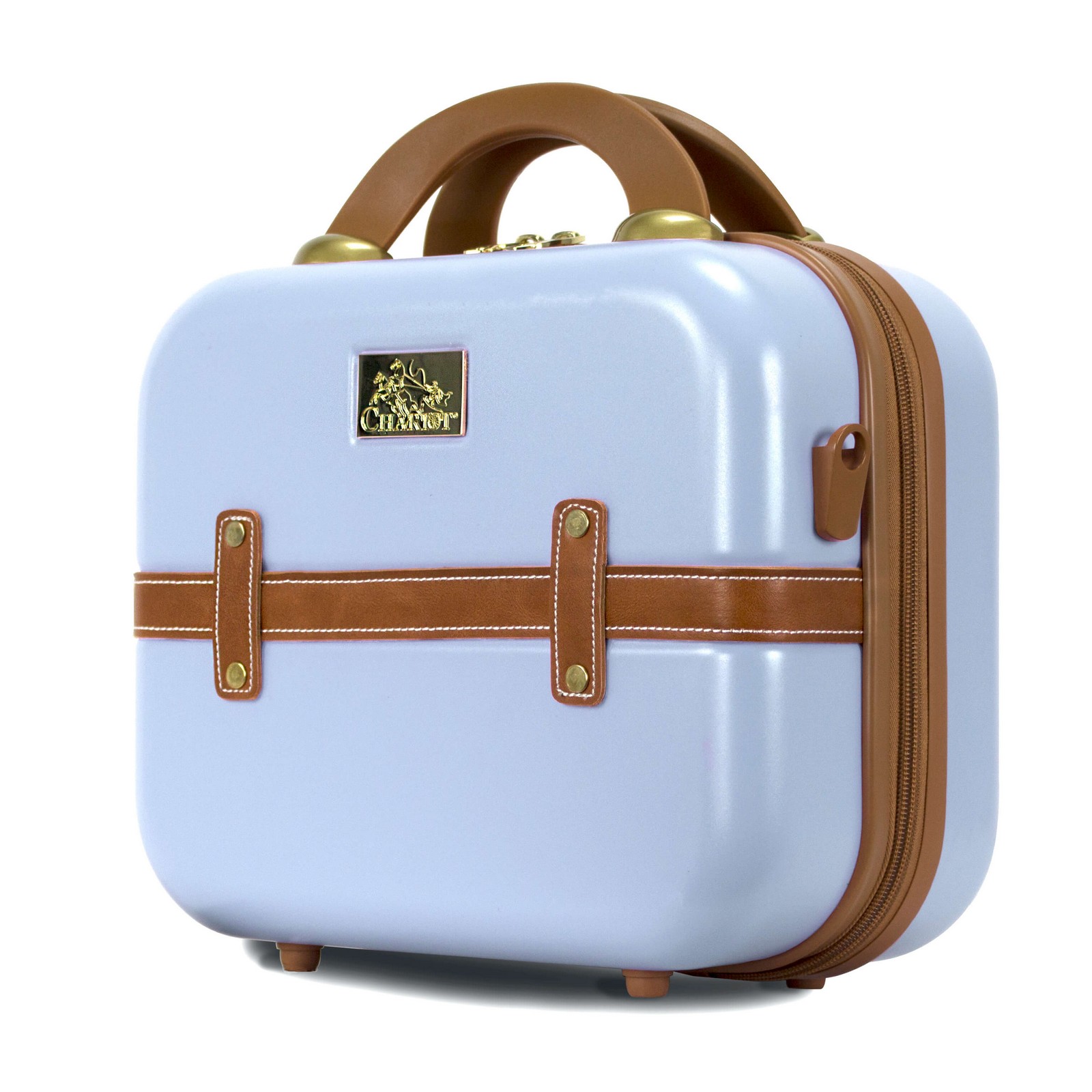 Chariot Gatsby 2-Piece Hardside Carry-On Luggage Set - Ice Blue - image 4 of 6