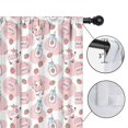 thumbnail image 4 of Blackout Kids Curtains,Pink Cow Milk Strawberry Jar Pattern Childrens Insulated Curtains Set Of 2,Bedroom Essentials,Toddler Room Decor 42x54in(106x137cm), 4 of 5