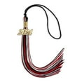 thumbnail image 4 of Endea Graduation Black/Red/White Mixed Color Graduation Tassel with Gold Date Drop, 4 of 11