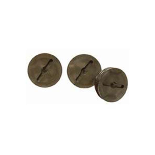 Hubbell-Bell 5269-9 Weatherproof Closure Plug | 1/2 Inch NPT Thread, Zinc Construction 3 thumbnail image