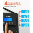 thumbnail image 3 of VEVOR Digital Postal Scale, 0.35 oz/3.5 oz Dual Accuracy, 440 lbs Commercial Weight Scale with Hold/Tare Function & LCD Display, Fit for Packages, Postage, Luggage, Battery & Charging Cable Included, 3 of 9
