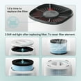 thumbnail image 5 of Breezome Air Purifier for Home Bedroom, Hepa 3-in-1 Filter Cleaner with Aromatherapy Function for Better Sleep, Smoke, Pet Dander, Odor, Dust, Office, White, 5 of 9