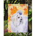 thumbnail image 3 of Carolines Treasures BB9912GF Maltese Fall Flag - Garden Size, 3 of 3