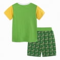 thumbnail image 4 of Kaprioy Boys Summer Outfits Short Sleeve Tractor Print Shirt T-Shirt Shorts Knit Set 12 18 24 Month 3T 4T 5T Baby Boy Outfits, 4 of 7