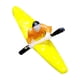 thumbnail image 3 of 2xEstatuilla De Kayak Adorno Creativo Estatua De Kayak Para Estanque Exterior Piscina Amarillo, 3 of 8