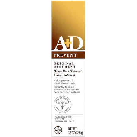 6 Pack A+D Original Ointment Diaper Rash Ointment & Skin Protectant 1.5 Oz Each