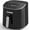 Black, variant on Nuwave 8QT Air Fryer Plus, Smart Digital Touchscreen and 50°F~400°F in Precise 5°, 5 Cook Functions, 100 Presets & 50 Memory, Brio Air Fryer Powerful 1800W for Quick and Easy Meals, Black