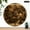 10x10in, variant on Patifu Grandpa Workshop Tools Vintage Brown Round Wooden Wall Clock for Home Decor 12x12in
