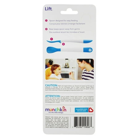 Munchkin 15806: Lift Infant Spoons - 3Pk (Assorted)