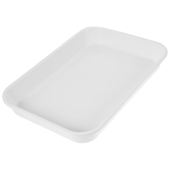 RENACLIPY White Rectangle Serving Tray for Home, Dessert, Snacks, Kitchen, Party, and Food Presentation