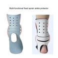 thumbnail image 3 of Sonducket Corrector de postura de banda para tobillos, poliéster, mano de obra fina de larga duración, férula ajustable, tiras fijas, correa de Ropa Deportiva, Zapatos P/M（Izquierda） Sonducket OD031796-01, 3 of 6