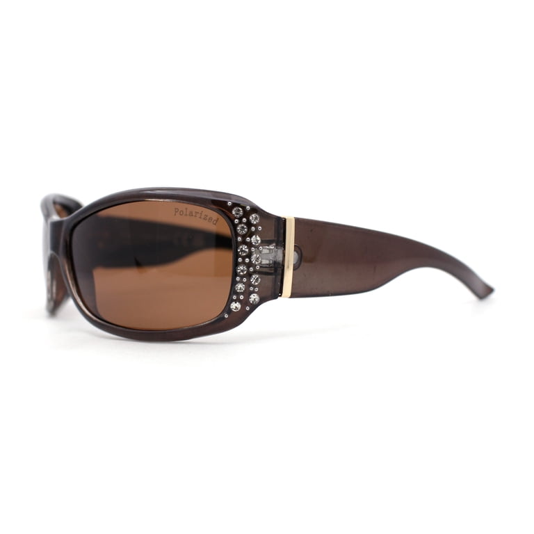 SA106 Anti Glare Polarized Womens Sunglasses, Rhinestone  display picture 3