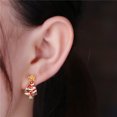 thumbnail image 2 of Pendientes de Navidad de dibujos animados de moda para mujer Pendientes de campana de Santa Wmkox8yi sjalhkljlk4522, 2 of 3