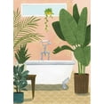 thumbnail image 2 of Popp, Grace 15x18 White Modern Wood Framed Museum Art Print Titled - Bathtub Oasis I, 2 of 4