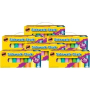 POOF 60-Piece Sidewalk Chalk, 6pk