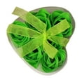 thumbnail image 1 of Flores de jabón en forma de corazón | Rosas artificiales de tela para regalos de San Valentín | Decoración romántica para escritorio o habitación | Juego de 6 en caja de presentación, 1 of 1