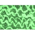 thumbnail image 1 of Ahgly Company Indoor Rectangle Abstract Emerald Green Modern Area Rugs, 8' x 12', 1 of 4