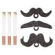 thumbnail image 1 of Cigarrillos Falsos, Bigotes Falsos Conjunto De Cigarrillos Disfraz Bigote Falso Cosplay Bigote Máxima Confiabilidad, 1 of 12