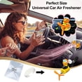 thumbnail image 3 of URAQT Recambios de ambientador para coche, paquete de 8 ambientadores para salida de aire automotriz, clip de ventilación para difusor de coche, almohadillas de repuesto de fragancia sólida, difusor, 3 of 5