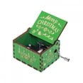 thumbnail image 2 of BELOVING Merry Christmas Music Box Compact Desk for Office Birthday Gift Celebrations Style B, 2 of 9