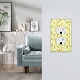 thumbnail image 5 of Haiem Bananas Pattern Decorative Wall Plates, 1-Gang 5.0" x3.0", Unbreakable Thermoplastic Faceplate Cover for Decorator Receptacle Outlet & Switch-Style S, 5 of 6