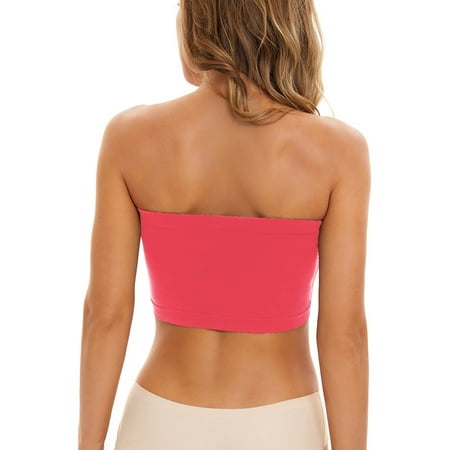

Cathalem Women s Plunging V Neck Ruched Pleated Long Sleeve Top Leotard Bodysuit Size Bandeau Stretchy Bra Top Corset Crop Top Vest Pink Small