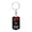 Dog Tag with Swivel Keychain (Gold), variant on Quacker Parrot Bird Lover Keyring Dog Tag Keychain Stainless Steel Silver Tone or Gold Tone