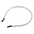 thumbnail image 7 of Unique Bargains 1 Pcs 2 Rows Rhinestone Headband Hairband for Women 0.31 Inch Wide Transparent, 7 of 7