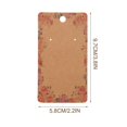 thumbnail image 2 of 100 Pcs Earring Cards Jewelry Display Cards Necklace Display Cards Packaging Cards, 2 of 4