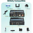 thumbnail image 3 of 4K@60Hz HDMI Audio Extractor with ARC – Optical, 3.5mm Stereo & RCA L/R Adapter, Supports 5.1 Audio, HDCP 2.2, HDR, 18Gbps – for PS5, Xbox, HDTV, Soundbar, 3 of 8