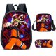 thumbnail image 1 of Mochila escolar de Naruto para niños y niñas, conjunto de tres piezas de gran capacidad, ligera y moderna, novedad de 2025, 1 of 3