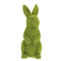 Outdoor Bunny Topiary Mini Figurines Statue Ornaments