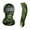 Army Green Camo, variant on Unisex Balaclava Face Mask and Arm Sleeves Set, Ski Mask Full Face Cover Compression Arm Sleeves for Summer Outdoor