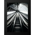 thumbnail image 2 of Design Fabrikken 18x24 Black Modern Framed Museum Art Print Titled - Metro, 2 of 5