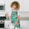 thumbnail image 4 of German Shepherd Dog and Flower Kids Aprons for Girls and Boys,Adjustable Neck Strap Toddler Aprons for Kids Cooking Baking, 4 of 7