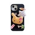 thumbnail image 1 of Funda de teléfono personalizada y duradera de silicona, color negro, Hello Kt Kitty Cat Croc, para iPhone 14, 13, 12, 11, X, XR, XS Pro Max Mini Plus, 1 of 4